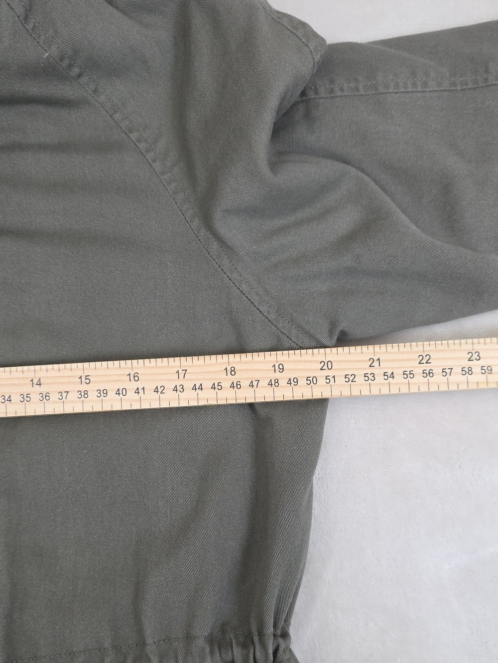 Collection New York Olive Green Sherpa Lined Hooded Utility Jacket Women's Large - Picture 16 of 16